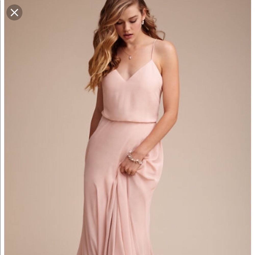 Jenny Yoo Inesse dress, size 6, blush